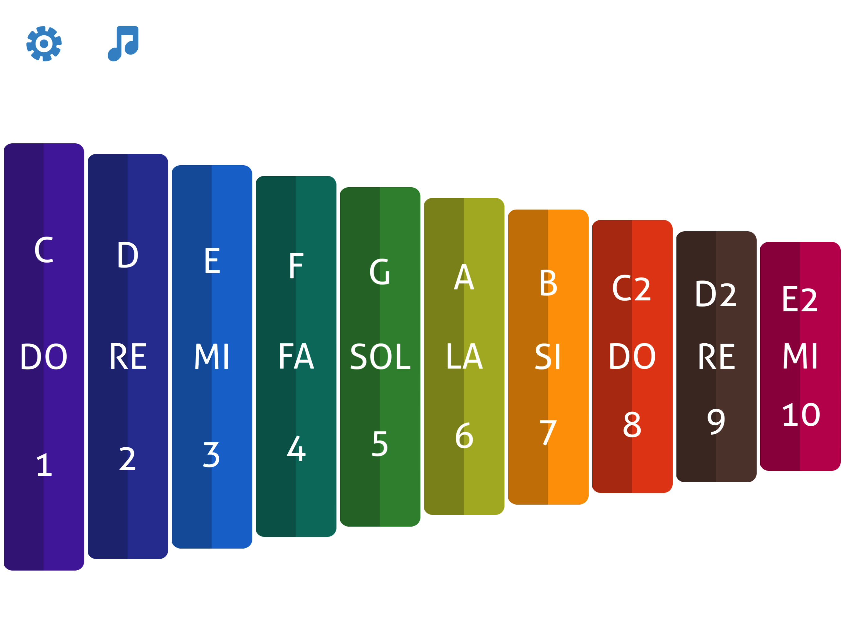 My 1st XyloPhone and Piano screenshot 1